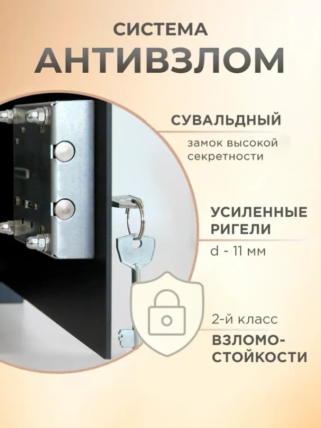 Сейф для денег и документов мебельный