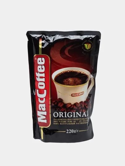 Кофе растворимый MacCoffee Original, 220 г — REGIST-ЛОРПА