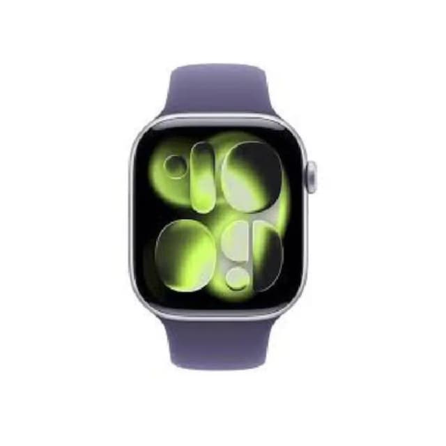Смарт-часы Apple Watch 11 GPS 46mm Silver Aluminium Case with Purple Fog Sport Band M/L