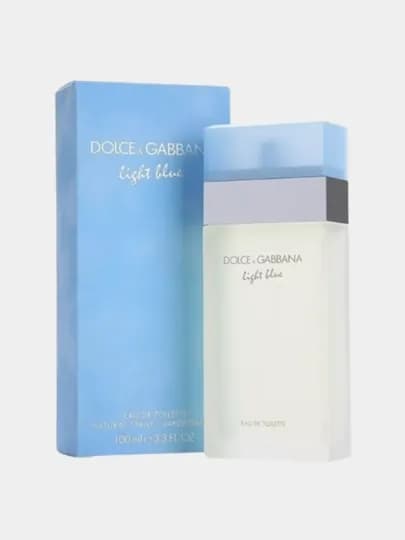 Аромат Dolce & Gabbana Light Blue, для тех, кто любит морской аромат, 100 мл — LUXER-DOLCEKOK1