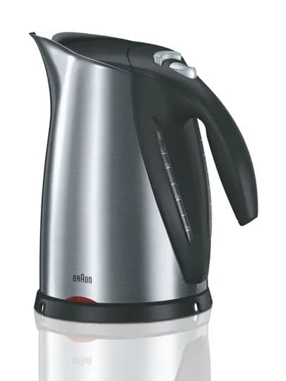 Электрочайник Braun Multiquick 7 WK600, 1.7 л, 3000 Вт, металл/пластик, автоотключение