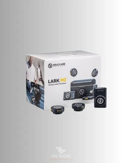 Беспроводной петличный микрофон Hollyland Lark M2 Combo, 2 передатчика — ONACCCA-LARKM2COMBO