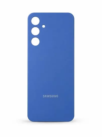 Задняя крышка (корпус) для Samsung Galaxy A25, сменная задняя панель смартфона — SMTKOPS-ORQAKRISHKAA25-СИНИЙ