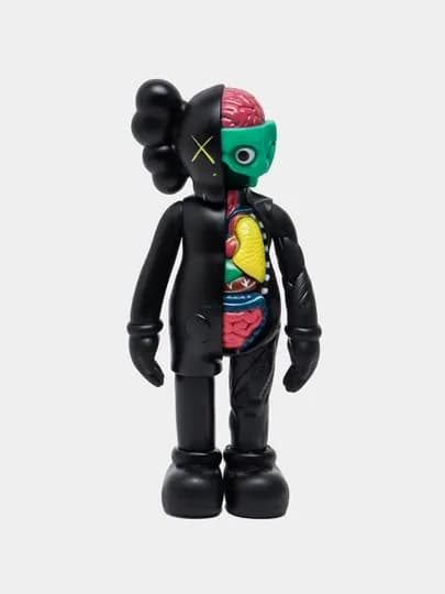 Фигурка Kaws five years с подарочной коробкой, для дизайна интерьера, кавс беарбрик — FXSHOP-KAWSFXN-БИРЮЗ