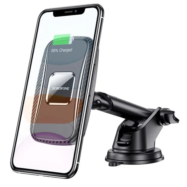 Автомобильный держатель беспроводная зарядка Borofone BH35 40413