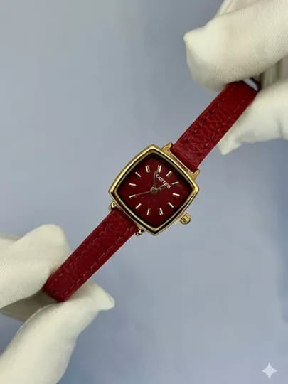 Классические кварцевые наручные часы – подойдут к любому стилю — LWATCHS-25W0200-КРАСН
