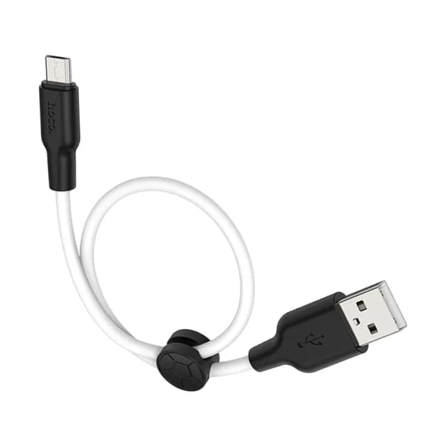 USB кабель Hoco X21 micro black white