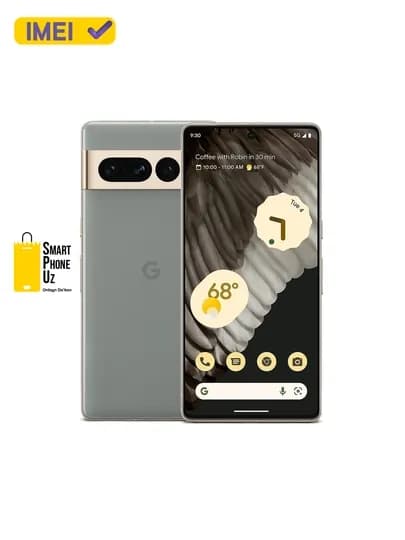 Google Pixel 7 Pro, Hazel, США, Android, Wi-Fi, Bluetooth, 6,7", 12ГБ, 128ГБ — SMPH-GPIXEL7PRO-ПРИГХАК