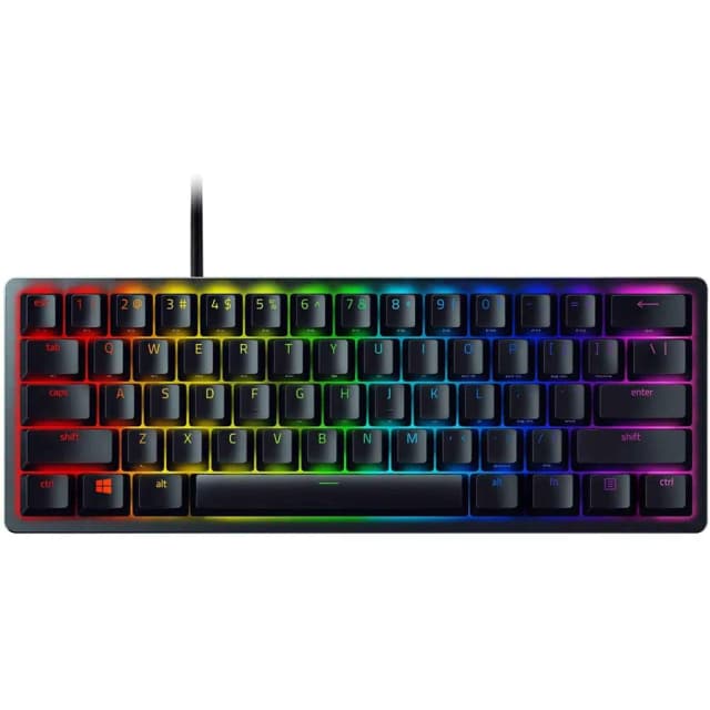 Клавиатура Razer Huntsman Mini Purple Switch, Black (RZ03-03390100-R3M1)