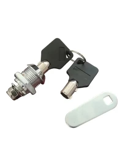 Cam Lock Цилиндровый Замок | Для Шкафов, Сейфов, Мебели | 2 Ключа ZJL-D03-1 — MEHMON-CAMLOCK