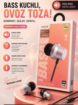 Проводные наушники 3.5mm Stereo с микрофоном для Android iPhone — LUXE123-SIMLINAUSHNIK-СВЕТЛОР