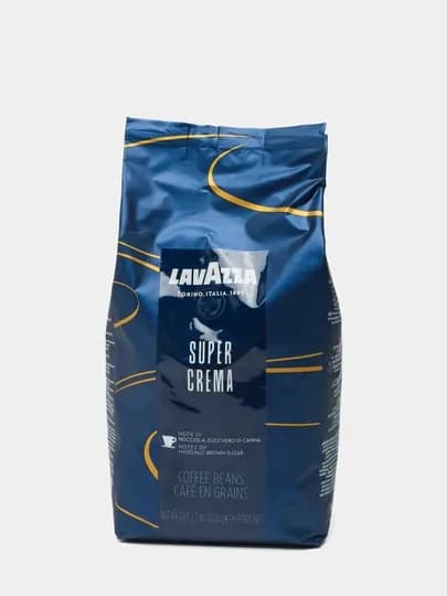 Кофе зерновой Lavazza Super Crema, 1 кг — LAVAZZA-СМИТЬБЮ