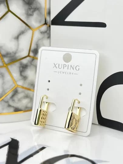 Серьги для девочек и женщин, Xuping — 1001PRT-XUPINGE-ЛИМОН