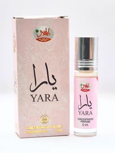 Концентрированные масляные духи Al-Helal "Yara", для женщин, без спирта, 6 мл — HADIYAB-YARA
