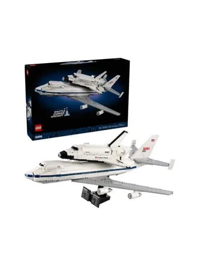 Конструктор LEGO Icons 10360 Самолёт-носитель шаттла, 2417 деталей — KASPI-10360