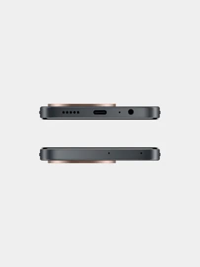 Смартфон Honor X6c, 120Гц экран, 5300мАч батарея, 35Вт зарядка, 50МП камера — GSMSHOP-GMSH003-ЧЕРН-6/256GB