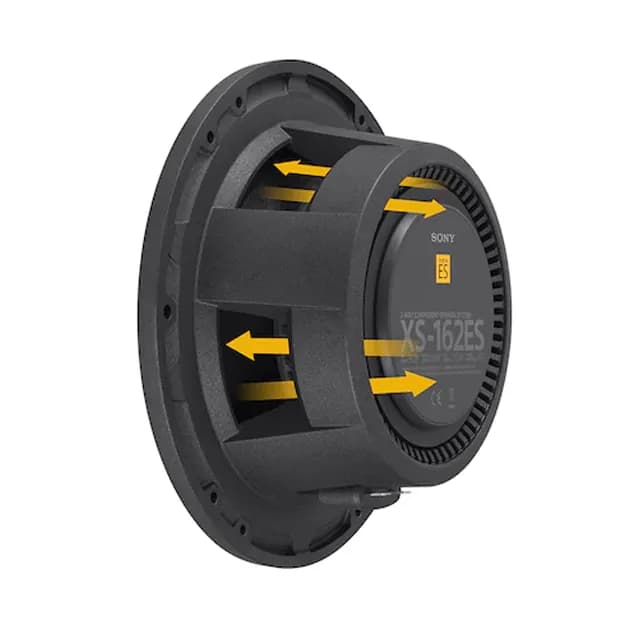 Двухполосная автомобильная компонентная акустика Sony XS-162ES