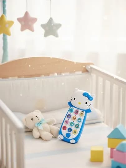 Музыкальный телефон Hello Kitty Стич — HFSTORE-KITTYTELEFON-ГОЛУБ
