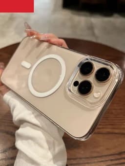 Чехол для iPhone XR, X, XS, XS Max, 11, 12, 13, 14, 15, 16, Pro, Pro Max — ARMORIX-GLASSMAGSAFE2-БЕЛЫЙ-17 AIR