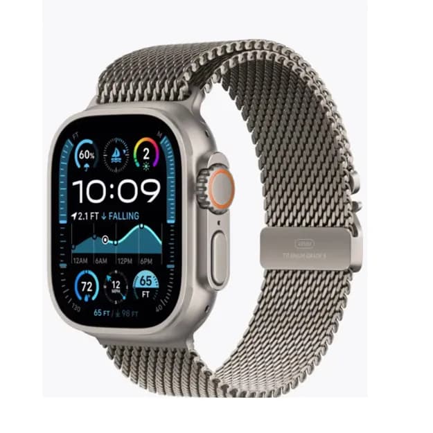 Смарт-часы Apple Watch Ultra 2, 49 мм Milanese Loop, Titanium, GPS + Cellular