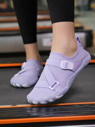 Спортивные кроссовки для фитнеса, легкие, нескользящие, дышащие, унисекс (36- 45 — FEMMES-KROSSOFKA-ЛАВАНД-41