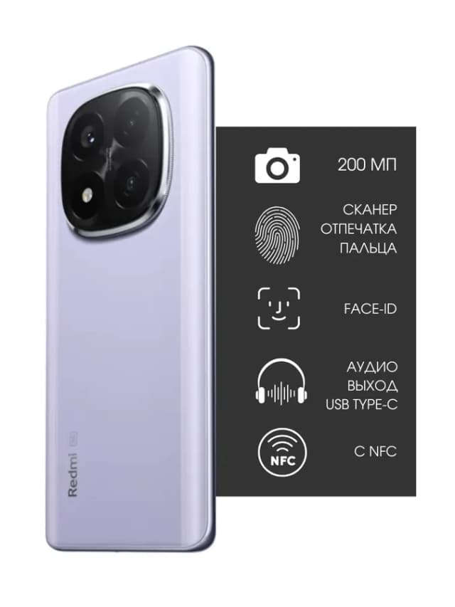 Смартфон Redmi Note 14 Pro Plus 5G,AMOLED-экран 50 МП + 50 МП + 20 МП, NFC, гарантия 1 год