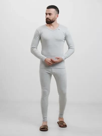 Комплект термобелья для мужчин — TSHIRTM-BELYO1-БЕЛЫЙ-6XL