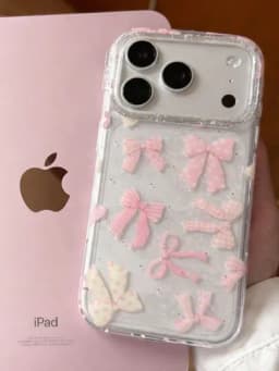 Чехол для iPhone, прозрачный, силиконовый, чехол на айфон, чехлы, 17 Pro, 17 ProMax — LUMEST-BANTCHEXOL-РОЗОВ-17proma
