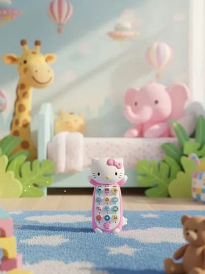 Музыкальный телефон Hello Kitty Стич — HFSTORE-KITTYTELEFON-КОНФЕТН