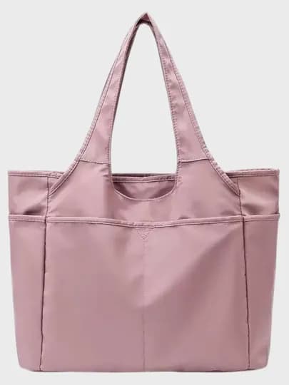 Сумка-шоппер «Urban Soft Bag» – вместительная повседневная сумка — S202026-НЕЙЛОНСУМКА-РОЗОВ