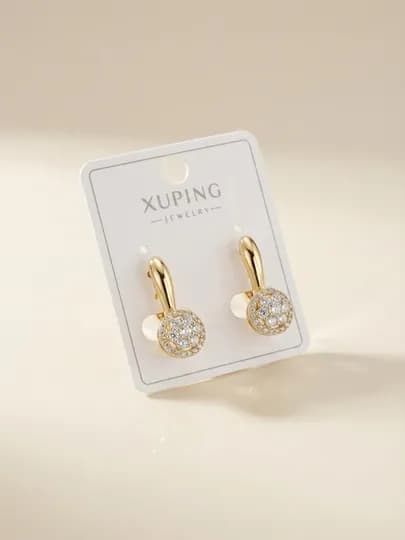 Серьги женские Xuping — CARTEIR-XUPING1-МАНГО