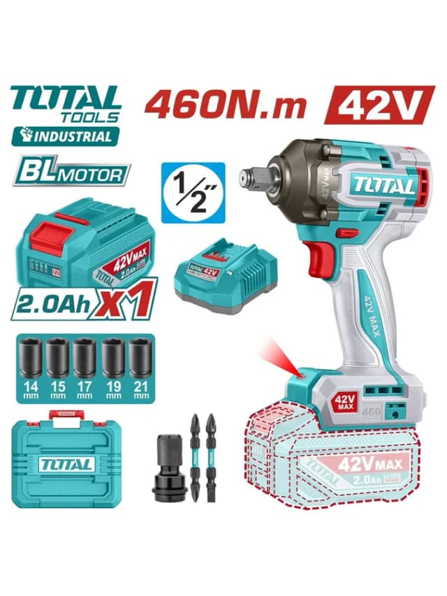 Гайковерт TOTAL TIWLI42461