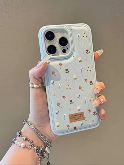 Чехол для iPhone 13, 14, 15, 16, 17, Pro, 13про, 14про, 15про, 16про, 16про макс, 17про — LAFIER-AYFONCHEH-ГОЛУБ-17