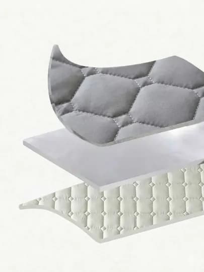 Наматрасник, тормозной, двусторонний, всех размеров, soft classik — CODREAM-NMATRAS-СЕРЫЙ-190x200