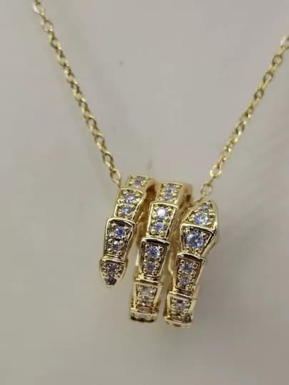 Bvlgari, аксессуары Bvlgari, комплект Bvlgari, ювелирные изделия — 2199-BVLGARIKOMP-ЗОЛОТ