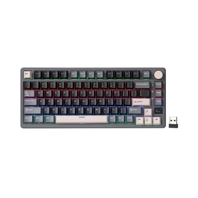 ROYAL KLUDGE M75 Phantom, Brown Switch, RGB LED, Hot-Swap, RU Layout