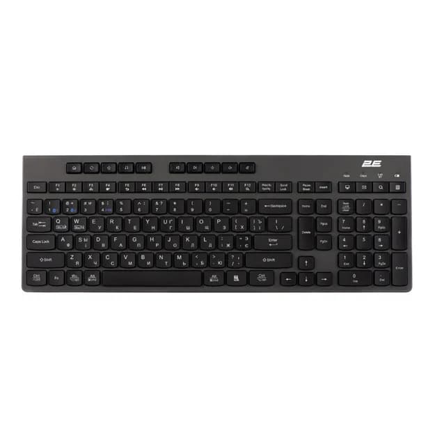 Беспроводная клавиатура 2E KS280 WL/BT, EN/UK/RU 2E-KS280WBGR_AK