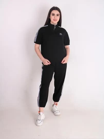 Комплект из двух частей для девушек и женщин от Azaly — AZALY-12418-ЧЕРН-XXXL