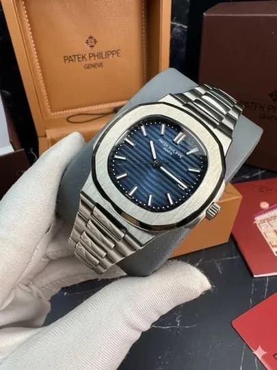 Мужские наручные часы Patek Philippe, в подарочной коробке — IWATCHE-60W0018-ЗОЛОТ