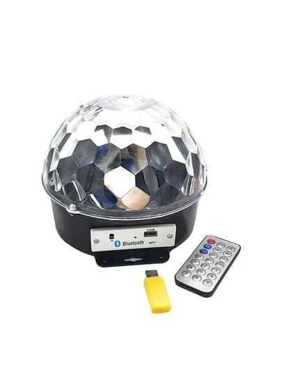Светодиодный MP3 диско-шар Led Magic Ball Light с пультом управления — UZCHIN-MP39SVETUSB