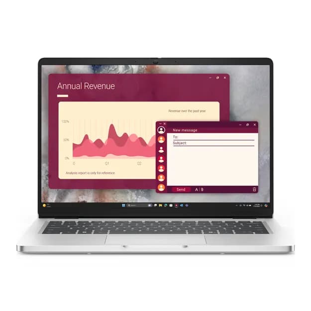 Ноутбук Dell Pro 14 Laptop Intel Core Ultra7-255U 16/512GB 14.0" FHD+ (BTO107_PC14250_EMEA_UBU)