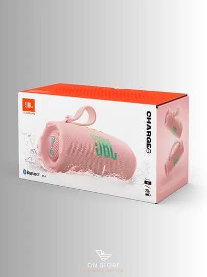 Портативная Bluetooth-колонка JBL Charge 6 — ONACCCA-JBLCHRG-РОЗОВ