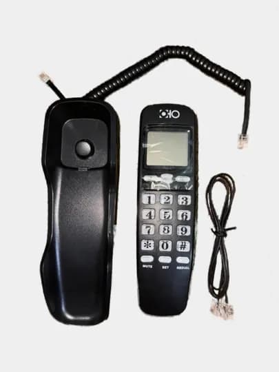 Проводной домашний телефон OHO-307CID — SELECTR-OHO317-ЧЕРН