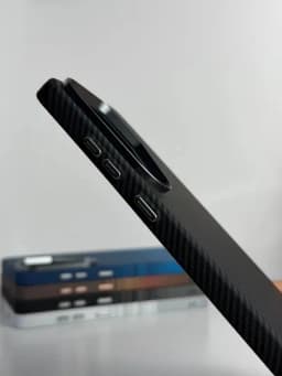 Карбоновый чехол для Samsung S22,S23,S24,S25,S26 FE,PLUS, ULTRA Magsafe, жесткий — TOPSYLE-SMKARBON-ЧЕРН-S24ULKR