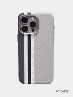 Чехол Carbon для iPhone 13–17 Pro,Pro Max, с Magsafe, ультратонкий, легкий — OPTOMAK-PITAKA02-CЕРМЕЛ-15PRMAX