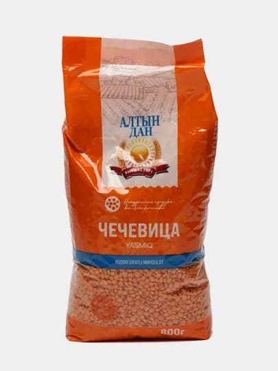 Чечевица Алтын-Дан, в глянцевой упаковке, 800 г — АЛТЫНД-P049390