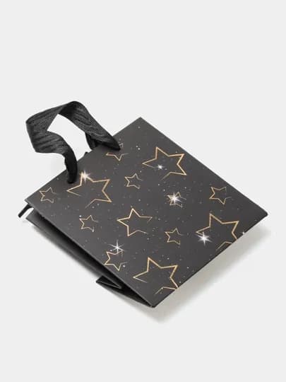Подарочный пакет с ручками рисунок печать 16x13 см - Бумажный пакет — CLIKBUY-ПАКЕТ-ЗОЛОТ