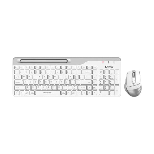 Клавиатура и мышь A4Tech FB2535C Icy white