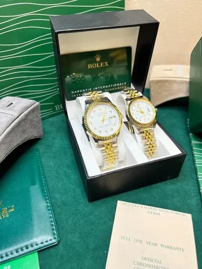 Парные часы — CLEANNE-PARA70ROLEX-ЗОЛОТ