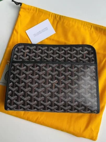 Премиальный мужской клатч, Стильный органайзер, Clutch Bag в современном дизайне — DEMARTI-KLATCHGOYA-ЧЕРН